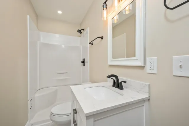 a view of a terrace with chairs