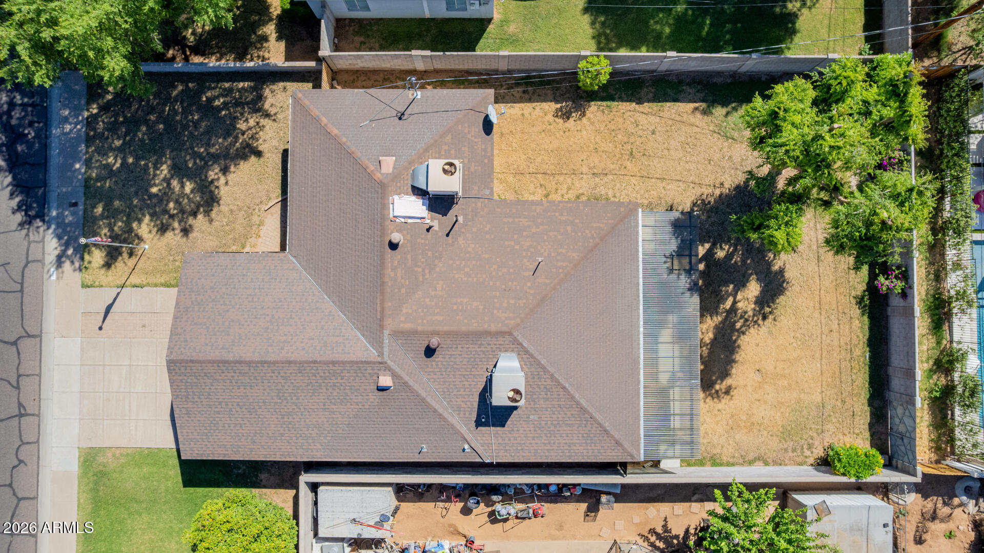 3907 East Mulberry Drive Phoenix, AZ 85018 - Photo 40 of 48 an aerial view of a house with a yard