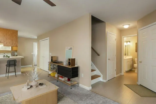 a very nice looking room with a couch