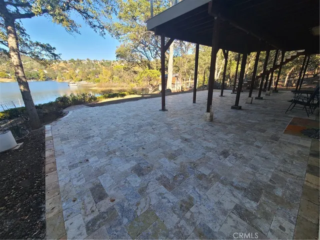 a view of outdoor space with seating