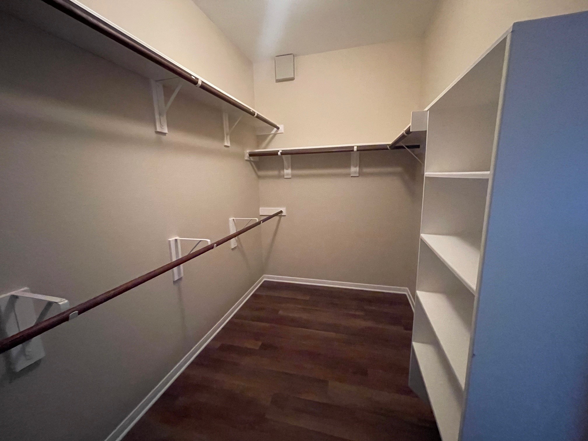 1201 Stallion Ridge Alvin, TX 77511 - Photo 21 of 29 a view of walk in closet with empty racks