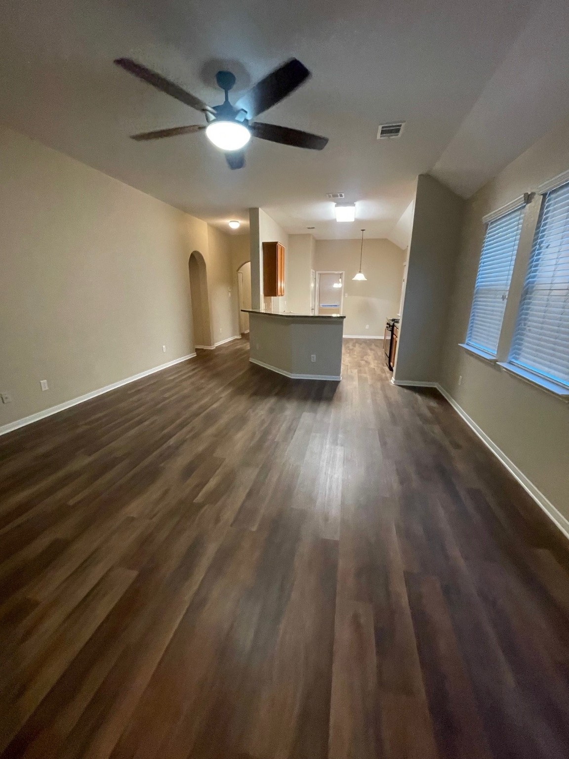 1201 Stallion Ridge Alvin, TX 77511 - Photo 24 of 29 a view of a livingroom with wooden floor