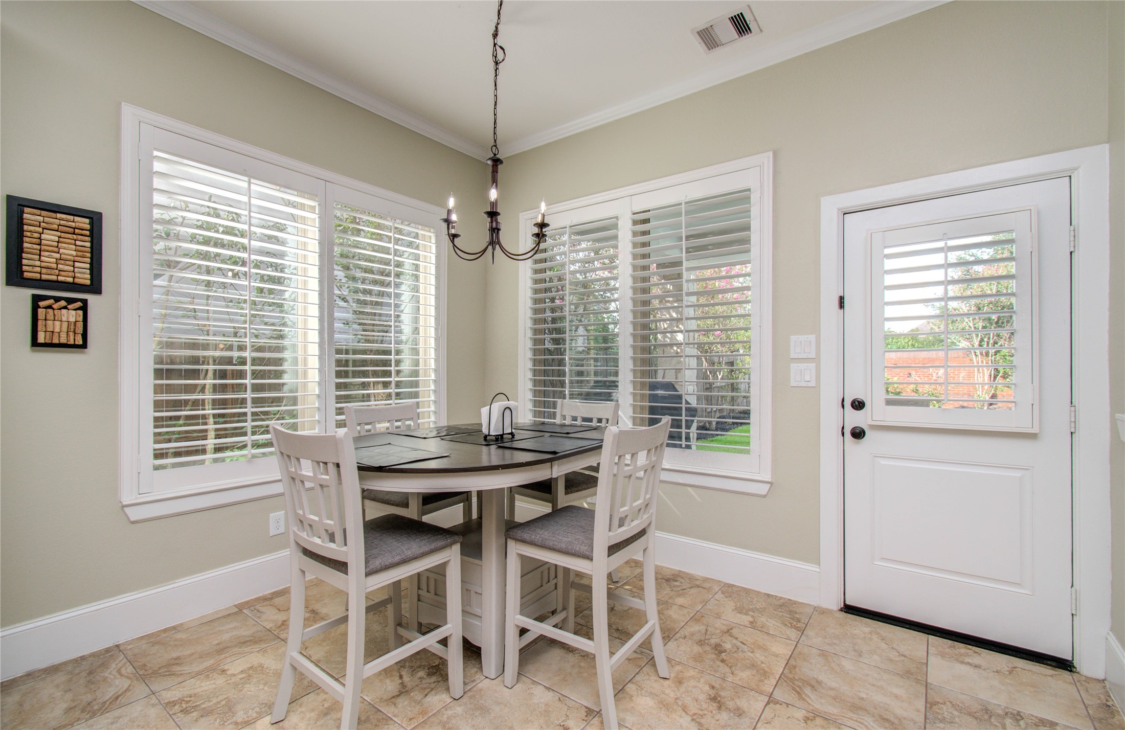 28627 Rolling Ridge Drive Katy, TX 77494 - Photo 20 of 44 a view of a dining room with furniture large windows and wooden floor