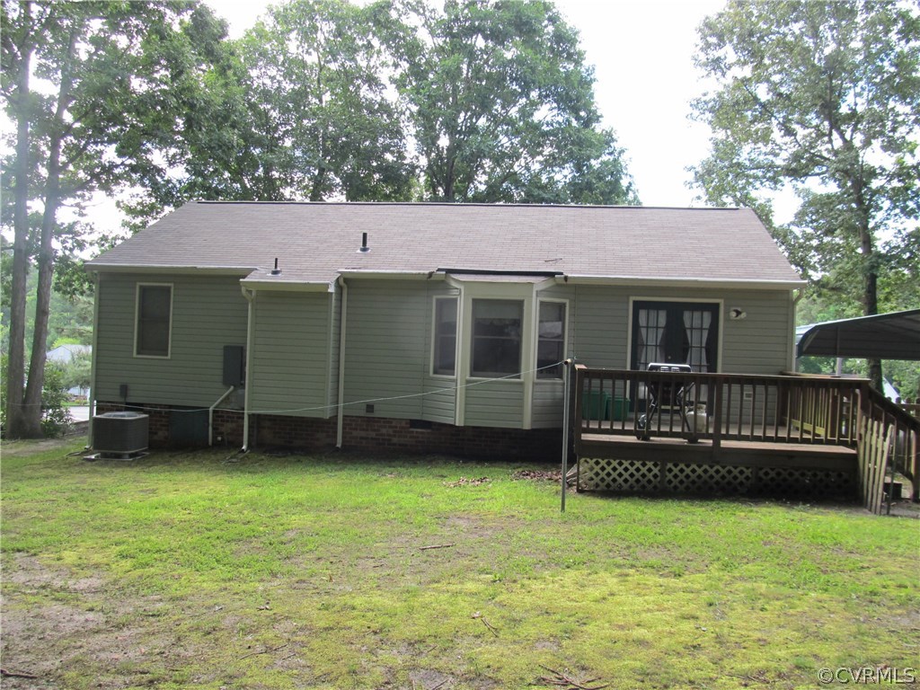 11018 Rufford Road Chester, VA 23831 - Photo 8 of 23 a view of a house with a yard porch and wooden fence