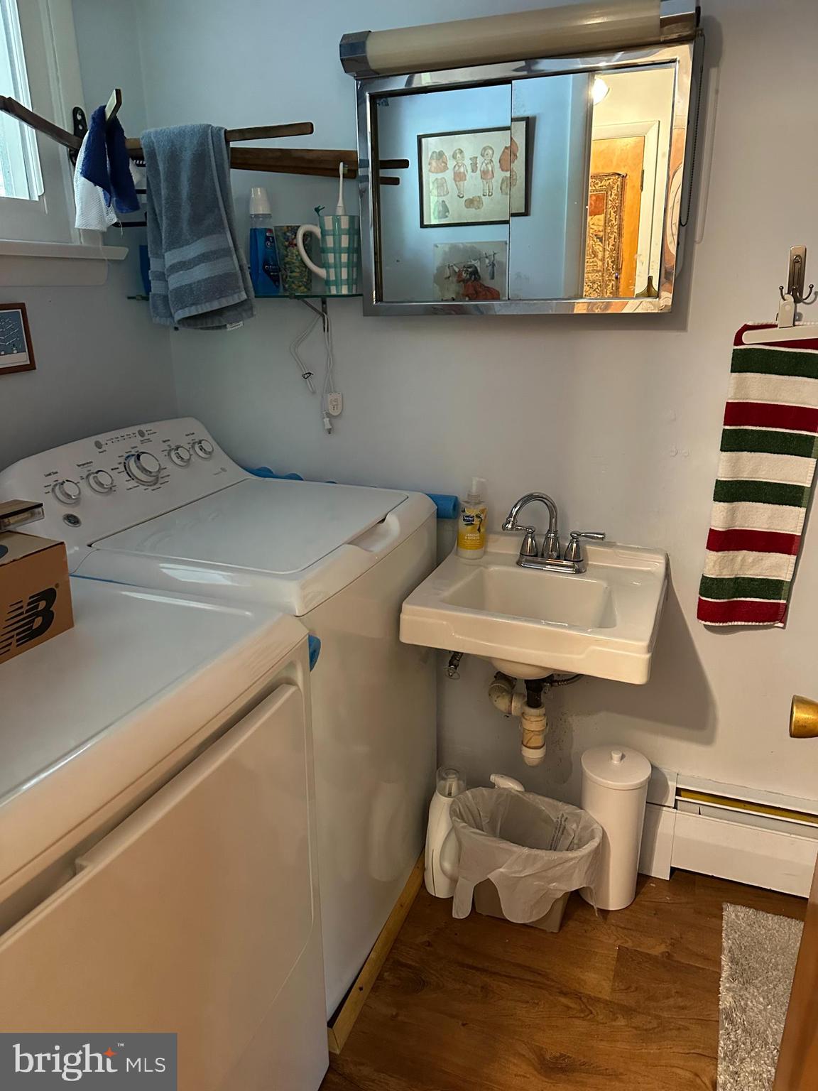 160 Silver Lake Road Bridgeton, NJ 08302 - Photo 19 of 28 a bathroom with a sink and a mirror