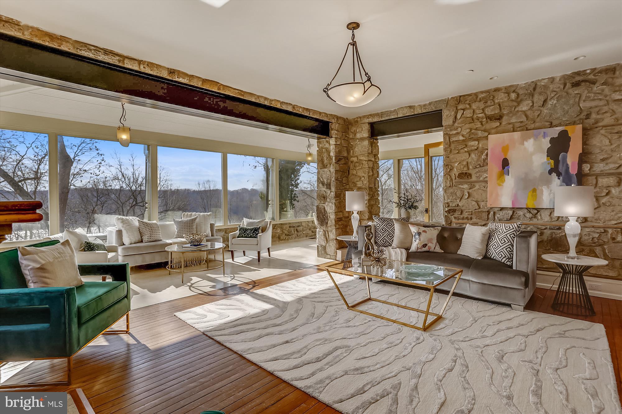 5417 Mohican Road Bethesda, MD 20816 - Photo 26 of 100 a living room with furniture and a large window