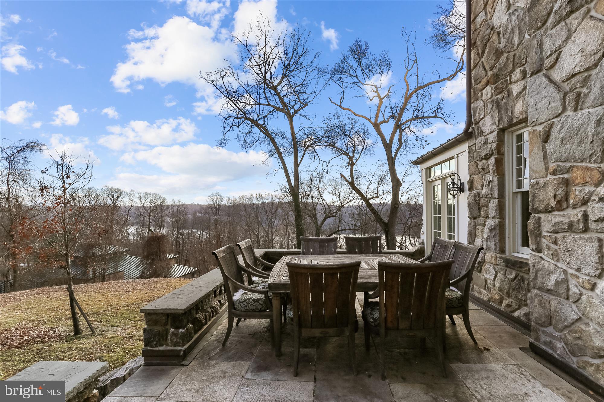 5417 Mohican Road Bethesda, MD 20816 - Photo 37 of 100 a view of a tables and chairs on the roof deck