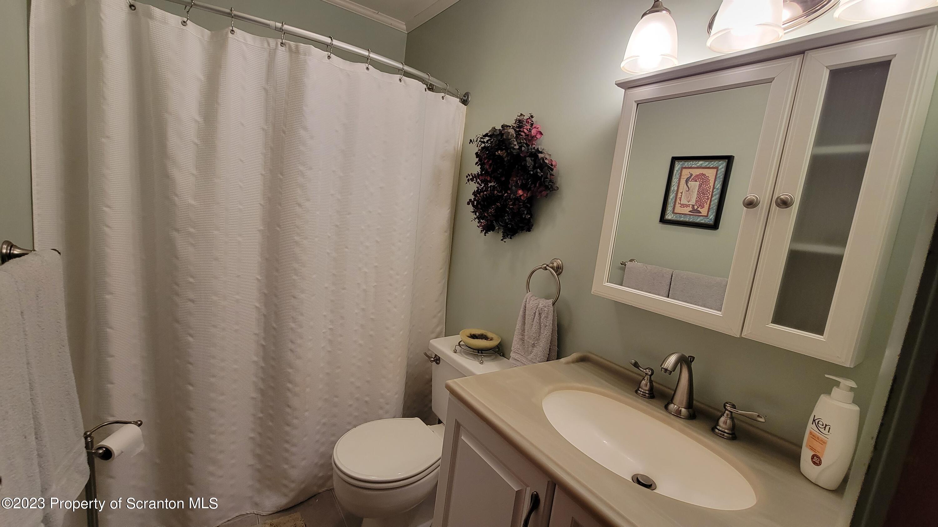 618 Kennedy Road Brackney, PA 18812 - Photo 25 of 35 a bathroom with a sink toilet and mirror