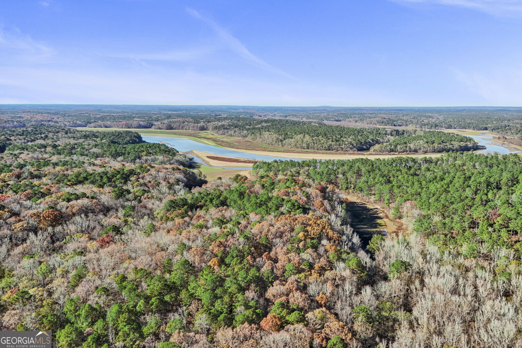 11.62-ac New Franklin Road Hogansville, GA 30230 - Photo 23 of 29 an aerial view of a city with lots of residential buildings