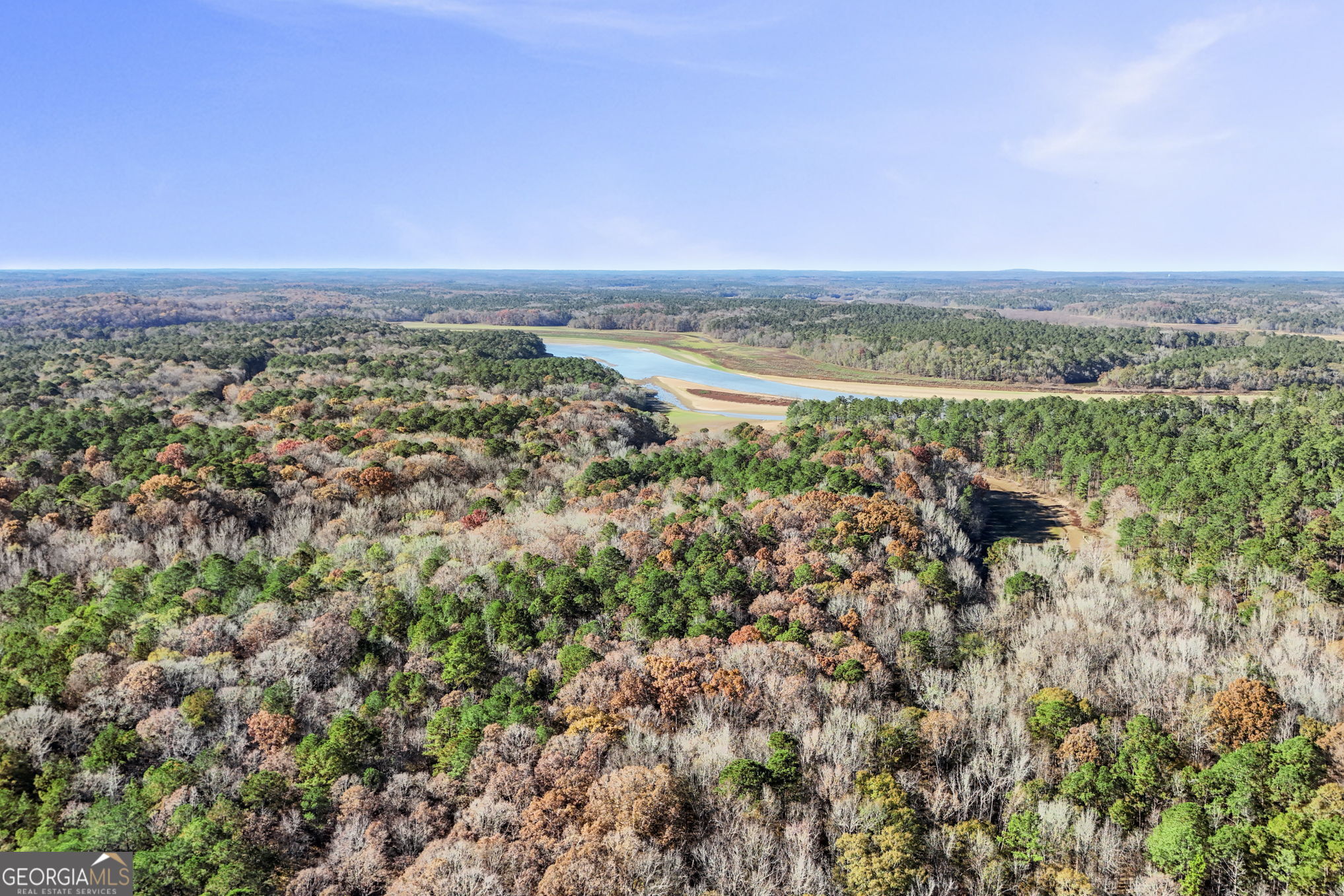 11.62-ac New Franklin Road Hogansville, GA 30230 - Photo 25 of 29 an aerial view of beach and residential houses with outdoor space