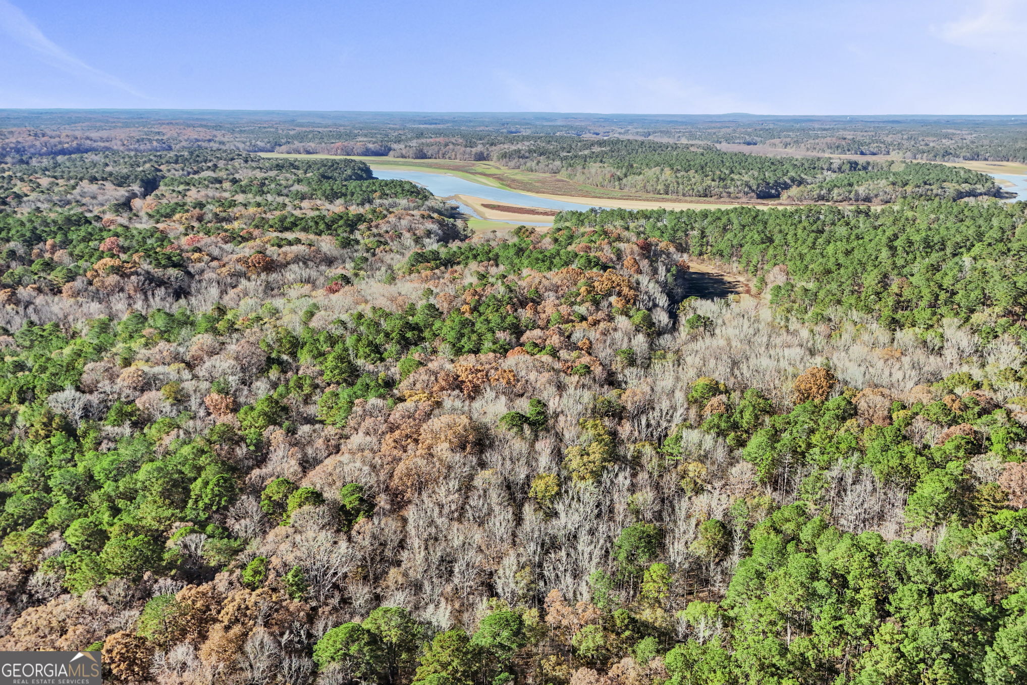 11.62-ac New Franklin Road Hogansville, GA 30230 - Photo 3 of 29 an aerial view of a houses with a yard