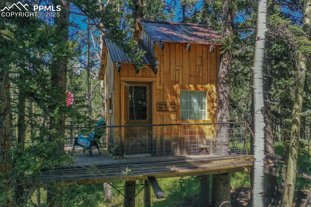 284 County Road 511 Divide, CO 80814 - Photo 46 of 49 front view of a house with a yard
