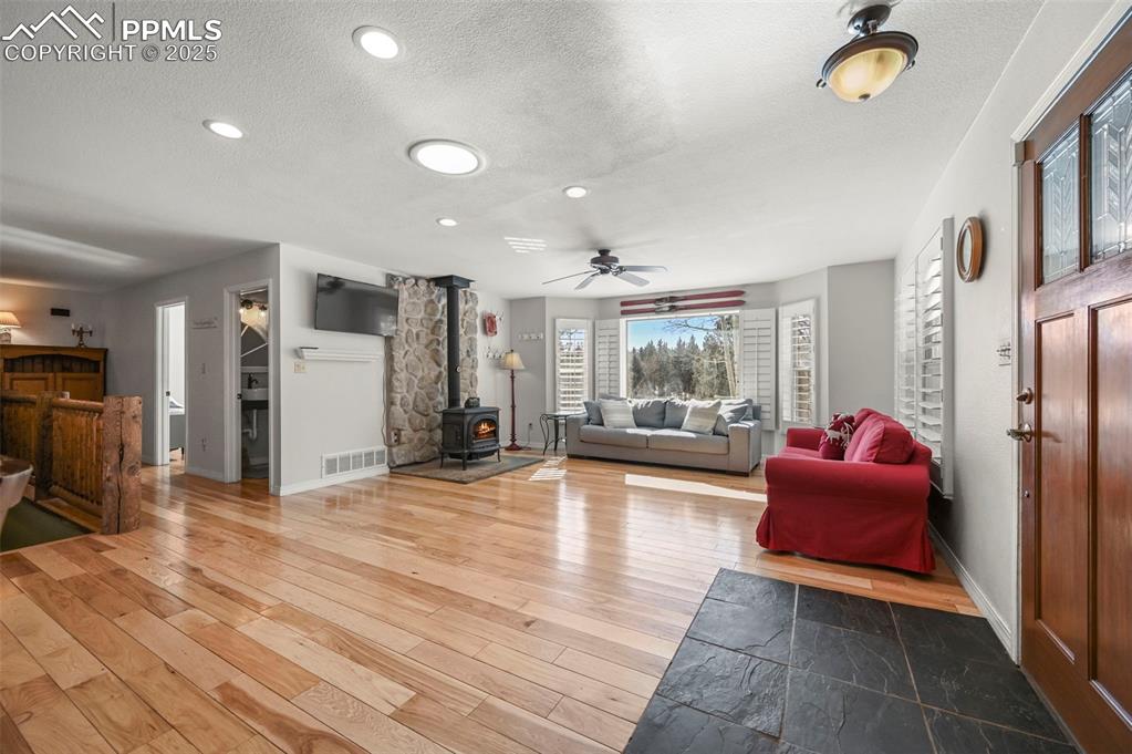 284 County Road 511 Divide, CO 80814 - Photo 6 of 49 a lobby with furniture and floor to ceiling window