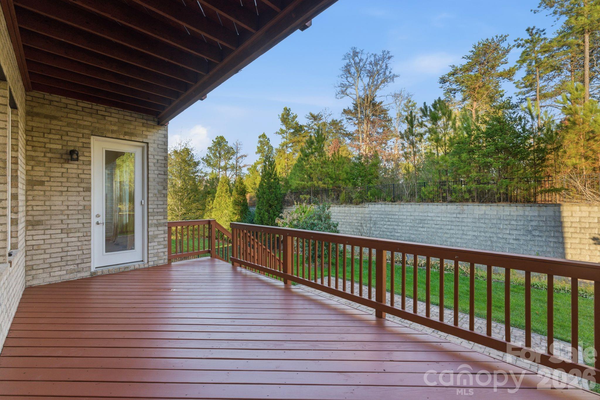 374 Hampton Trail Drive Fort Mill, SC 29708 - Photo 30 of 46 a view of a balcony with wooden floor