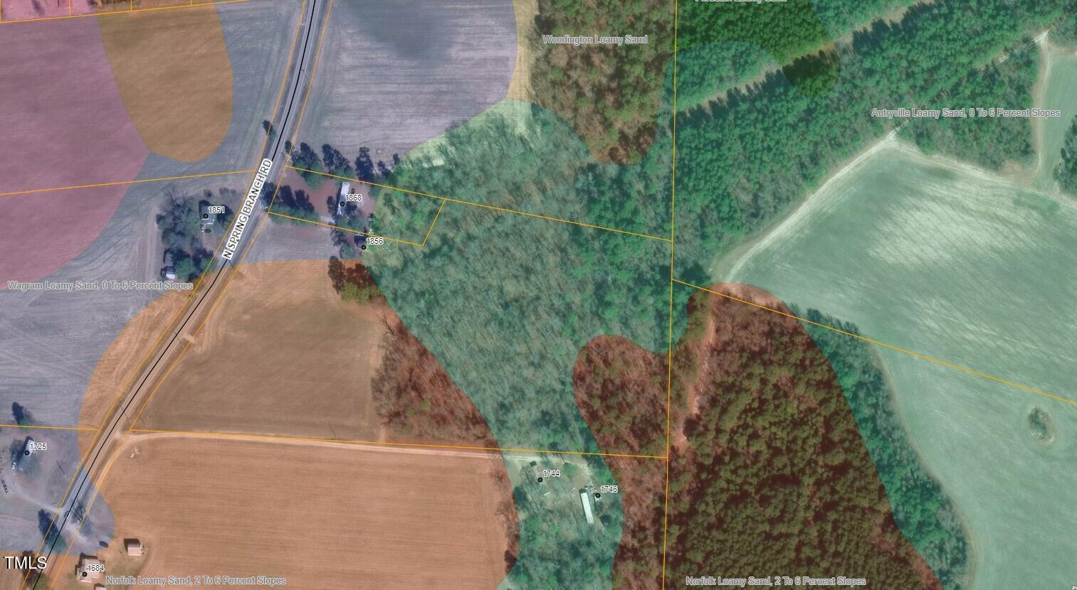 1856 North Spring Branch Road Dunn, NC 28334 - Photo 5 of 5 Soil