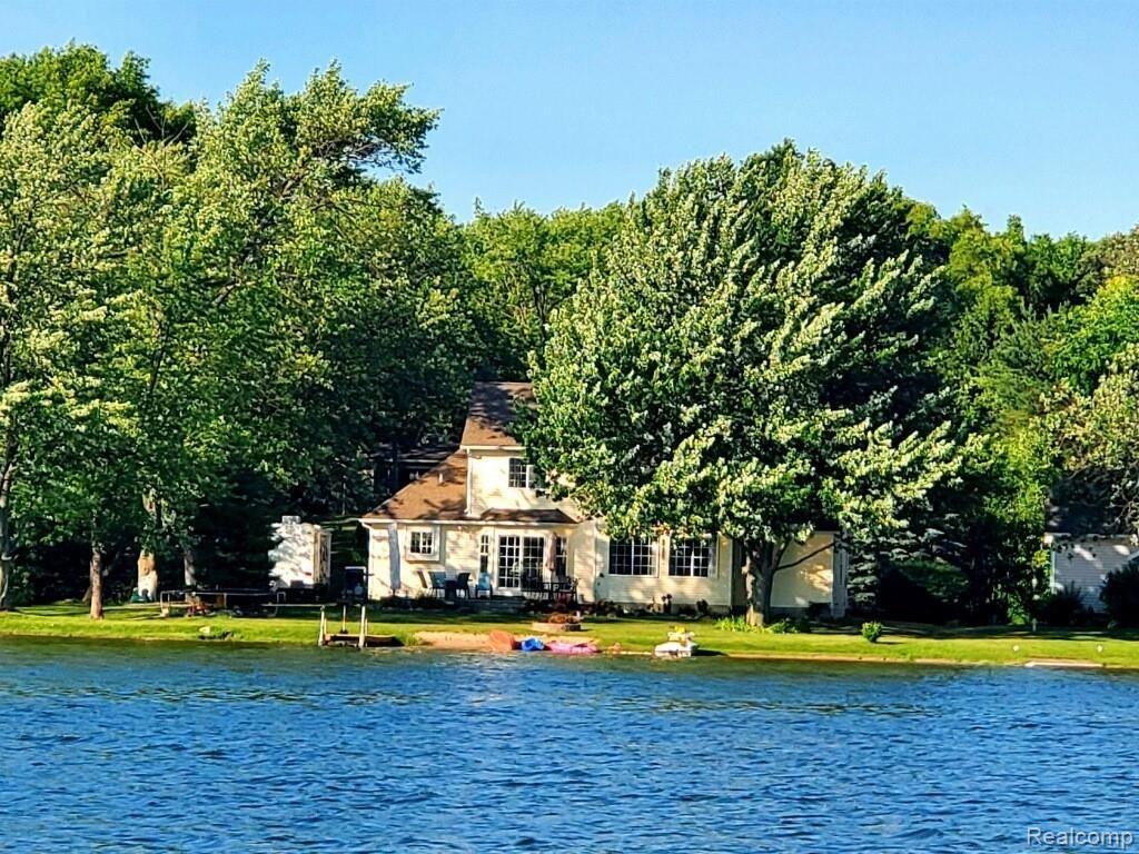 11256 Ford Road Brighton, MI 48116 - Photo 51 of 51 view from lake of house.jpg