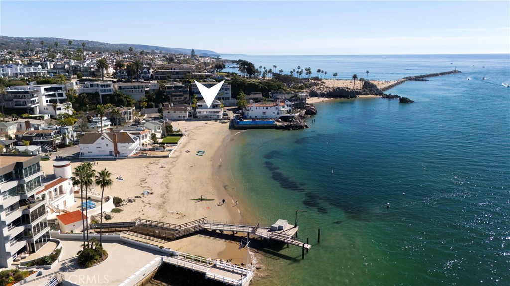 2708 Shell Street Corona del Mar, CA 92625 - Photo 30 of 33 an aerial view of a city with ocean view