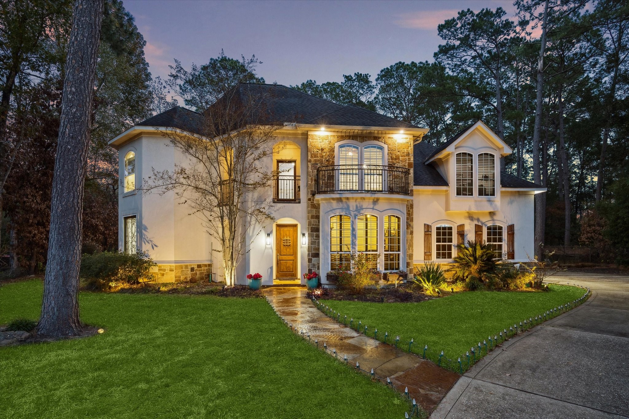 4114 Tee Tree Court Spring, TX 77386 - Photo 2 of 38 a front view of a house with a yard