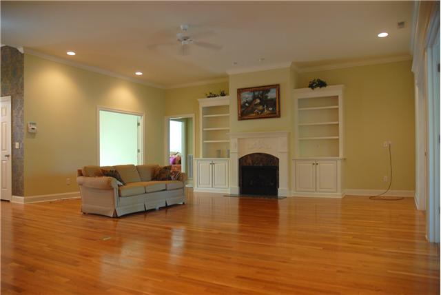 2014 Ovoca Road Tullahoma, TN 37388 - Photo 4 of 20 From the foyer you step into the living room which features hardwood floors, fireplace, and a built in entertainment center.