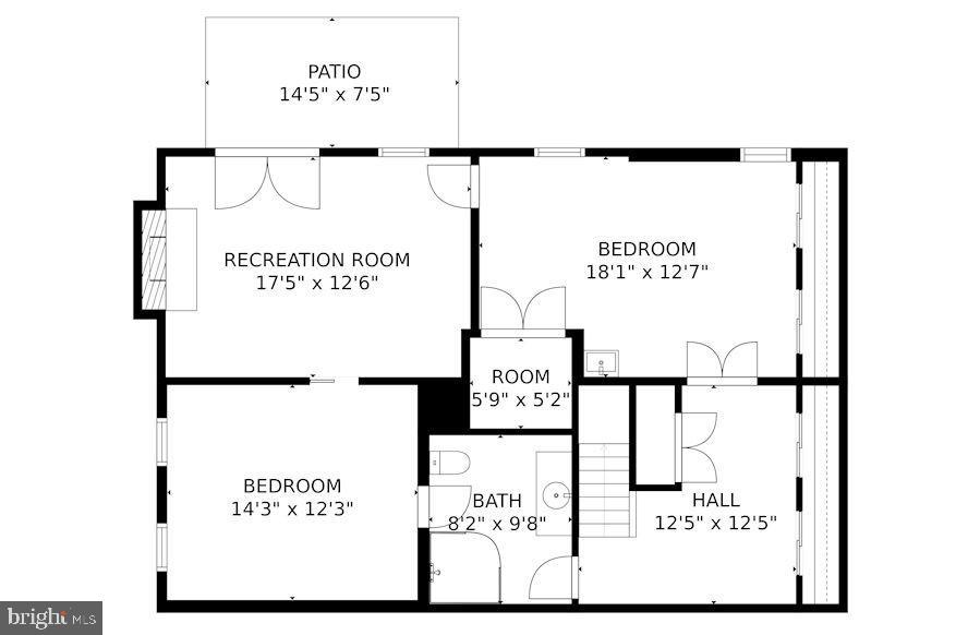 17 Cedar Drive Sterling, VA 20164 - Photo 48 of 49 Lower level floorplan