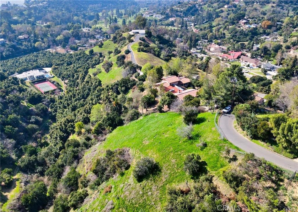 0 Airoso Road La Habra Heights, CA 90631 - Photo 5 of 8 an aerial view of residential houses with outdoor space and trees