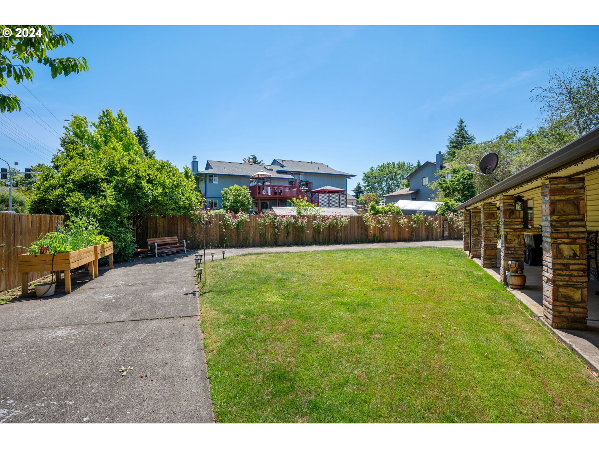 3608 Northwest McCann Road Vancouver, WA 98685 - Photo 37 of 47 a view of yard with swimming pool and green space