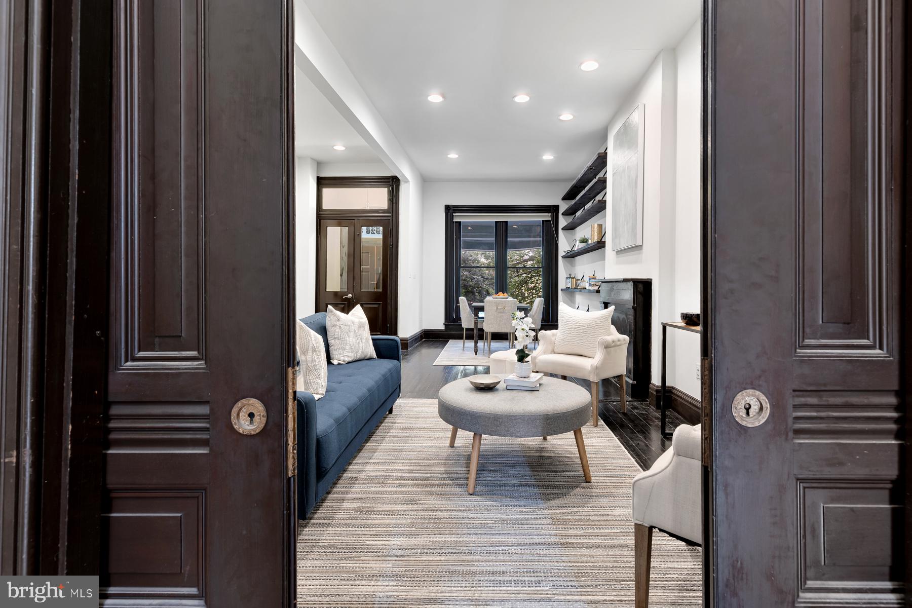 1926 Mt Royal Terrace Baltimore, MD 21217 - Photo 10 of 34 original pocket doors