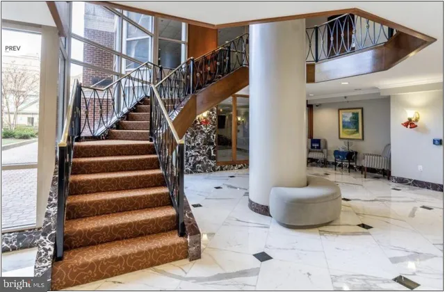 a view of entryway and hall