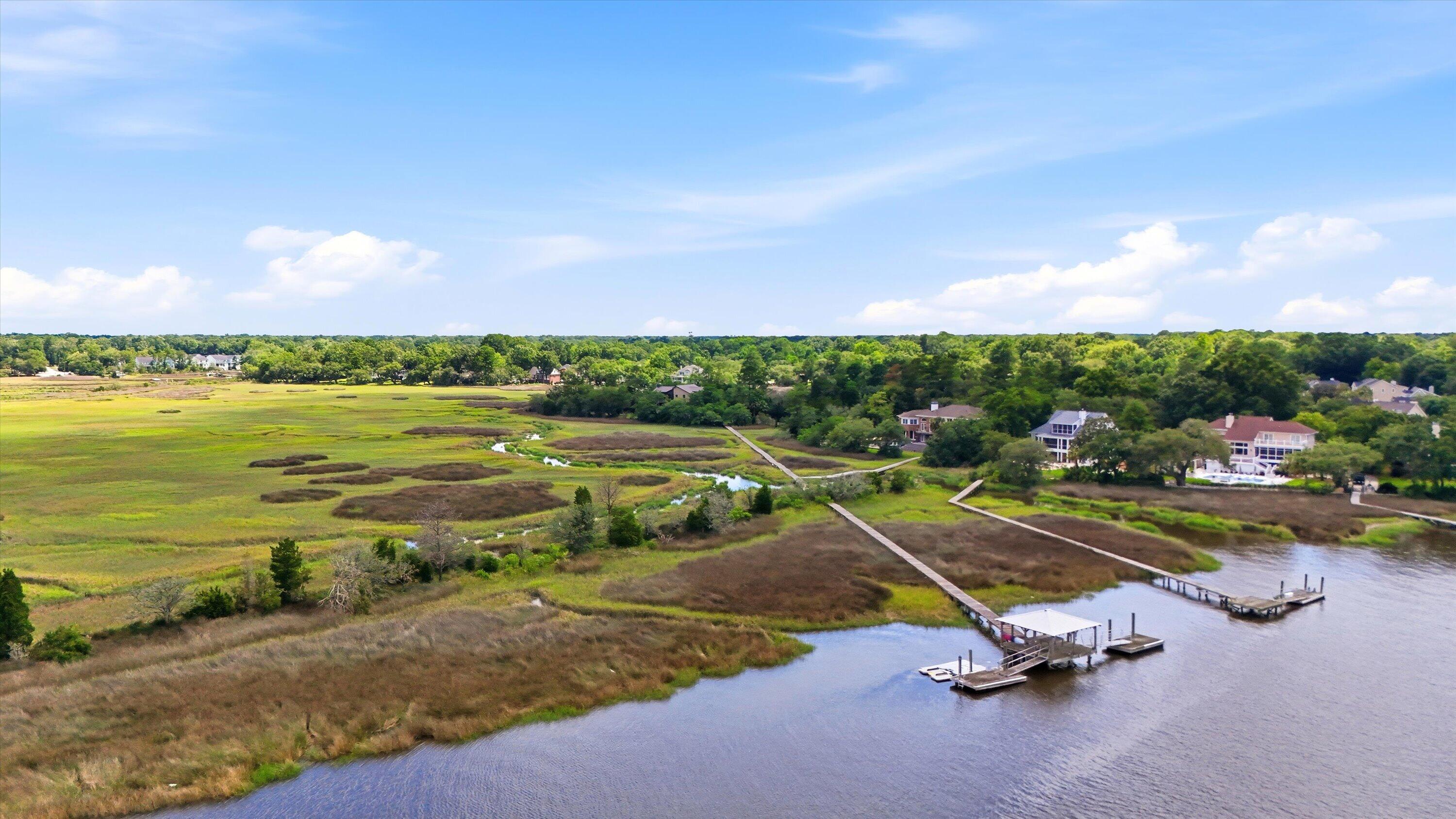 2415 Rice Pond Road Charleston, SC 29414 - Photo 2 of 73 Aerial dock