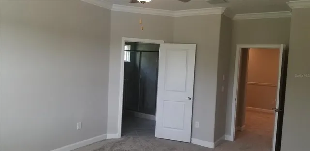 a view of empty room