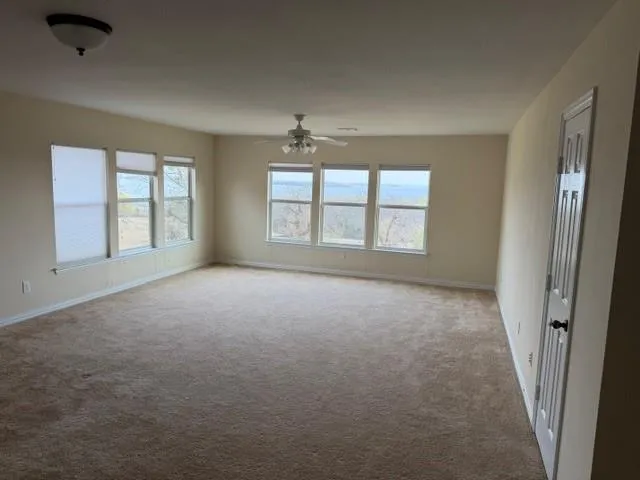 a view of sky from window