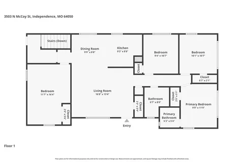 $199,900 | 3503 North McCoy Street, Independence, MO 64050