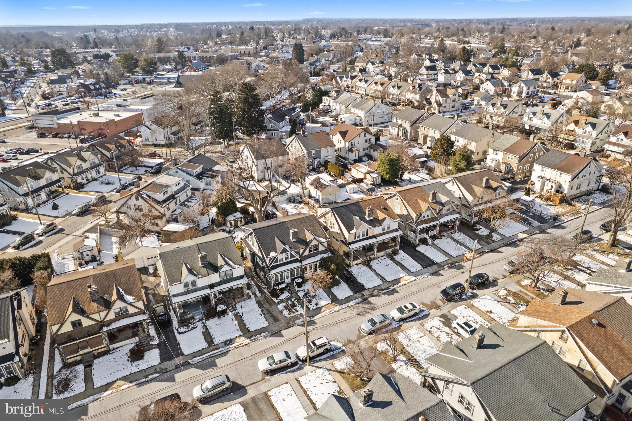 122 Wilson Avenue Havertown, PA 19083 - Photo 27 of 30 an aerial view of a city