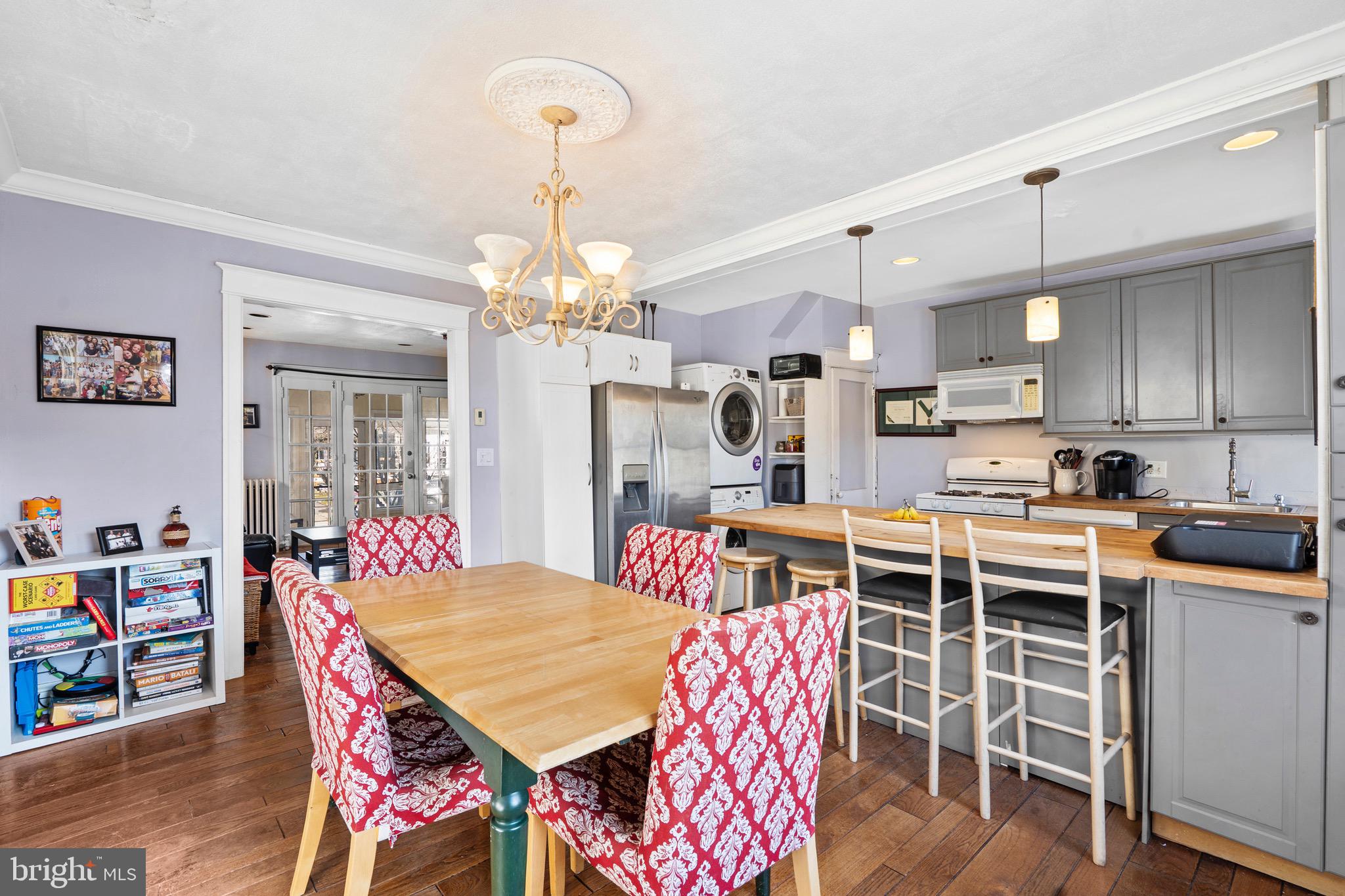 122 Wilson Avenue Havertown, PA 19083 - Photo 9 of 30 a view of a dining room with furniture and wooden floor