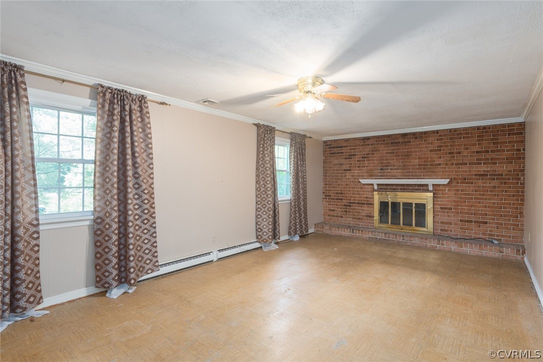 3617 Frontier Drive Richmond, VA 23225 - Photo 34 of 38 an empty room with windows and fan