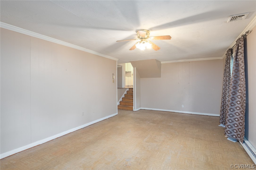 3617 Frontier Drive Richmond, VA 23225 - Photo 38 of 38 an empty room with windows and fan