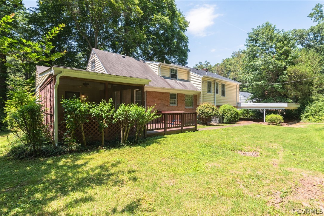 3617 Frontier Drive Richmond, VA 23225 - Photo 5 of 38 a front view of a house with garden