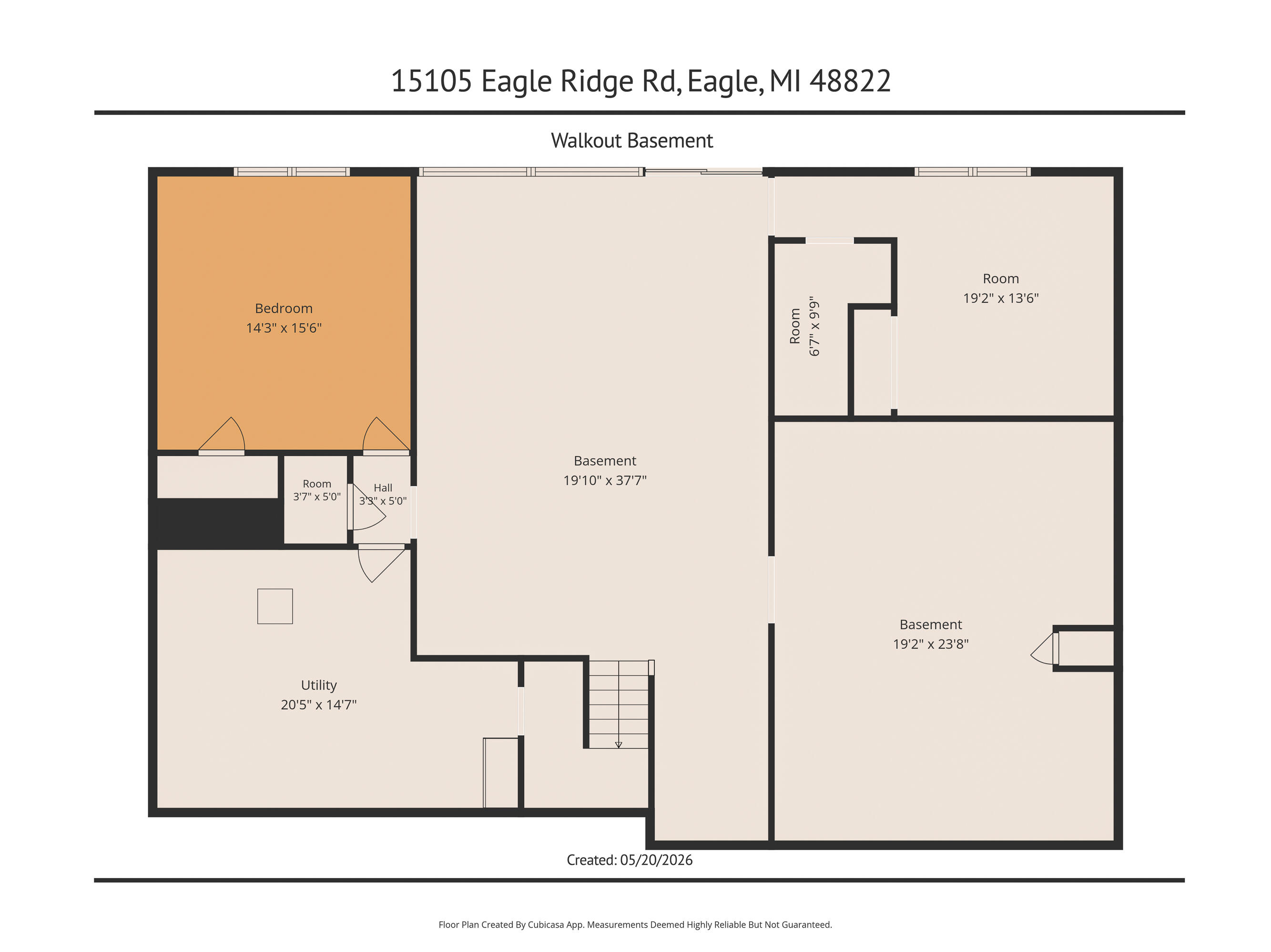 15105 Eagle Ridge Road Eagle, MI 48822 - Photo 51 of 52 1-floorplan-1