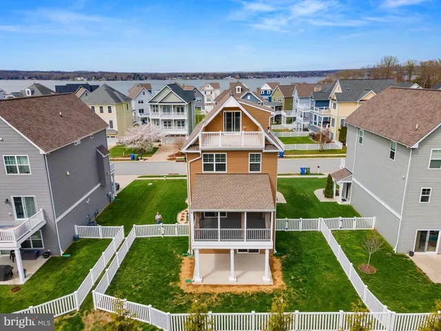 a view of a swimming pool with seating area