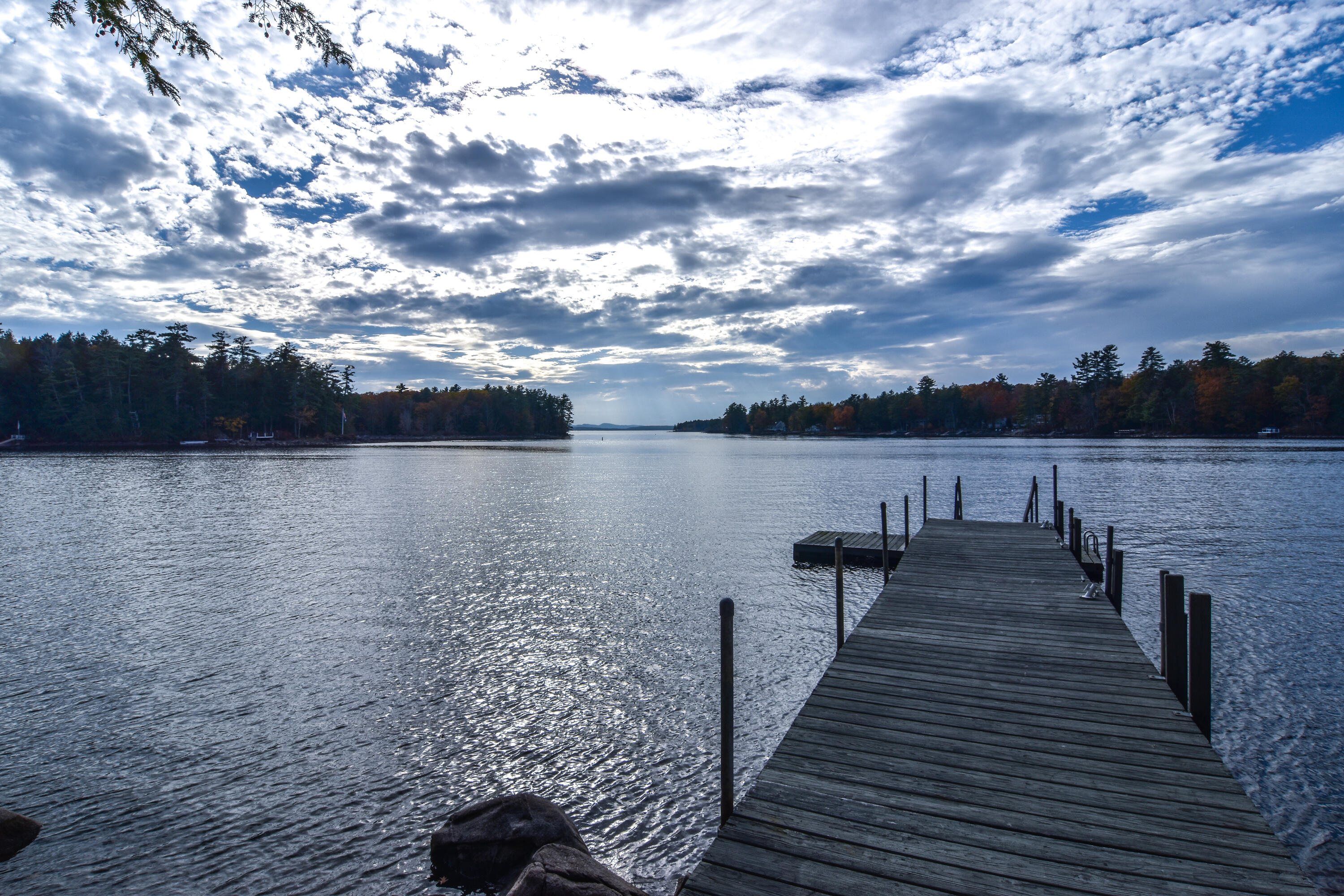 181 Sebago Haven Road Casco, ME 04015 - Photo 32 of 33 View from the Dock