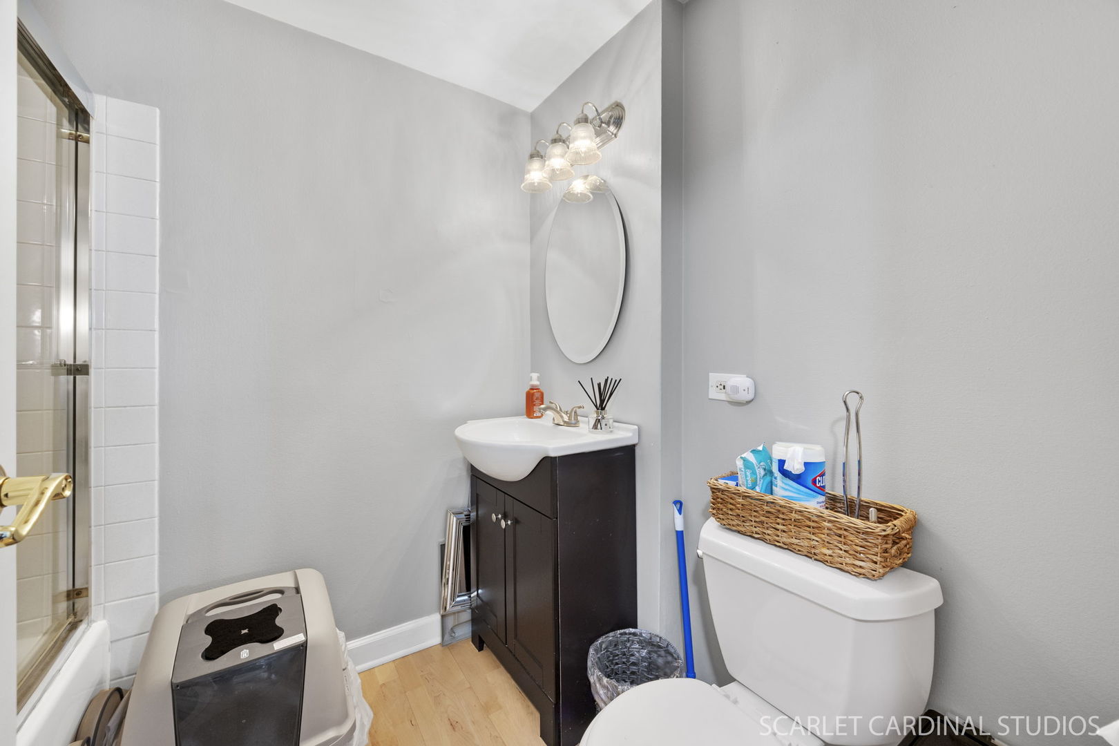 5400 Walnut Avenue, Unit 805 Downers Grove, IL 60515 - Photo 5 of 10 a bathroom with a toilet a sink and mirror