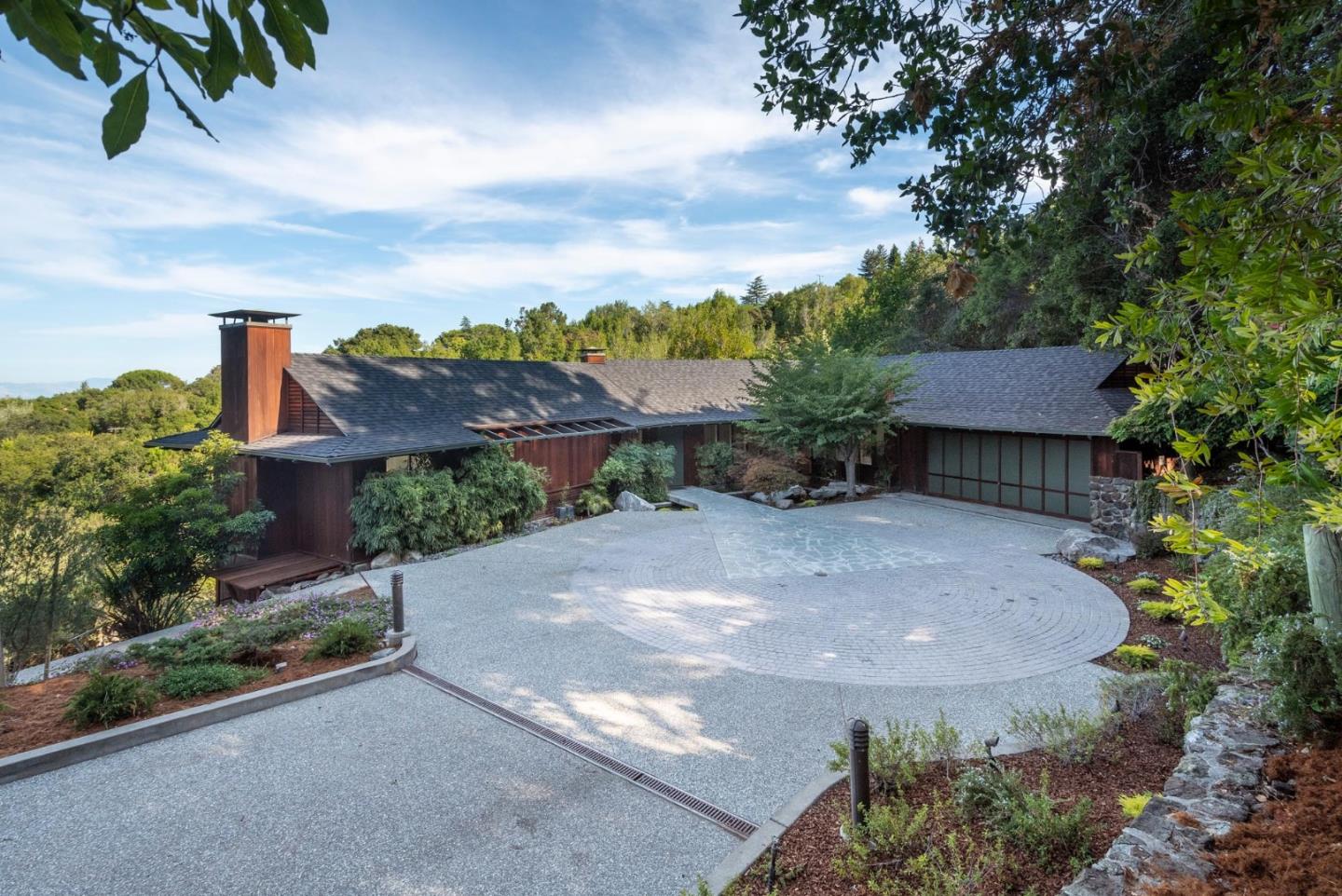 210 Hardwick Road Woodside, CA 94062 - Photo 4 of 29 an aerial view of a house