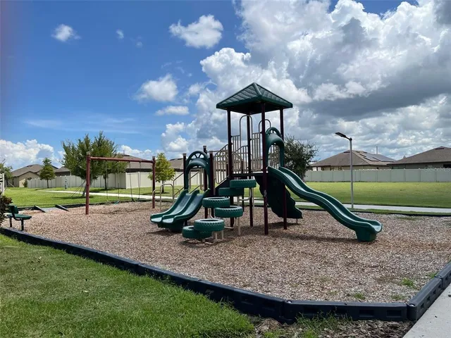 a park with kid zone