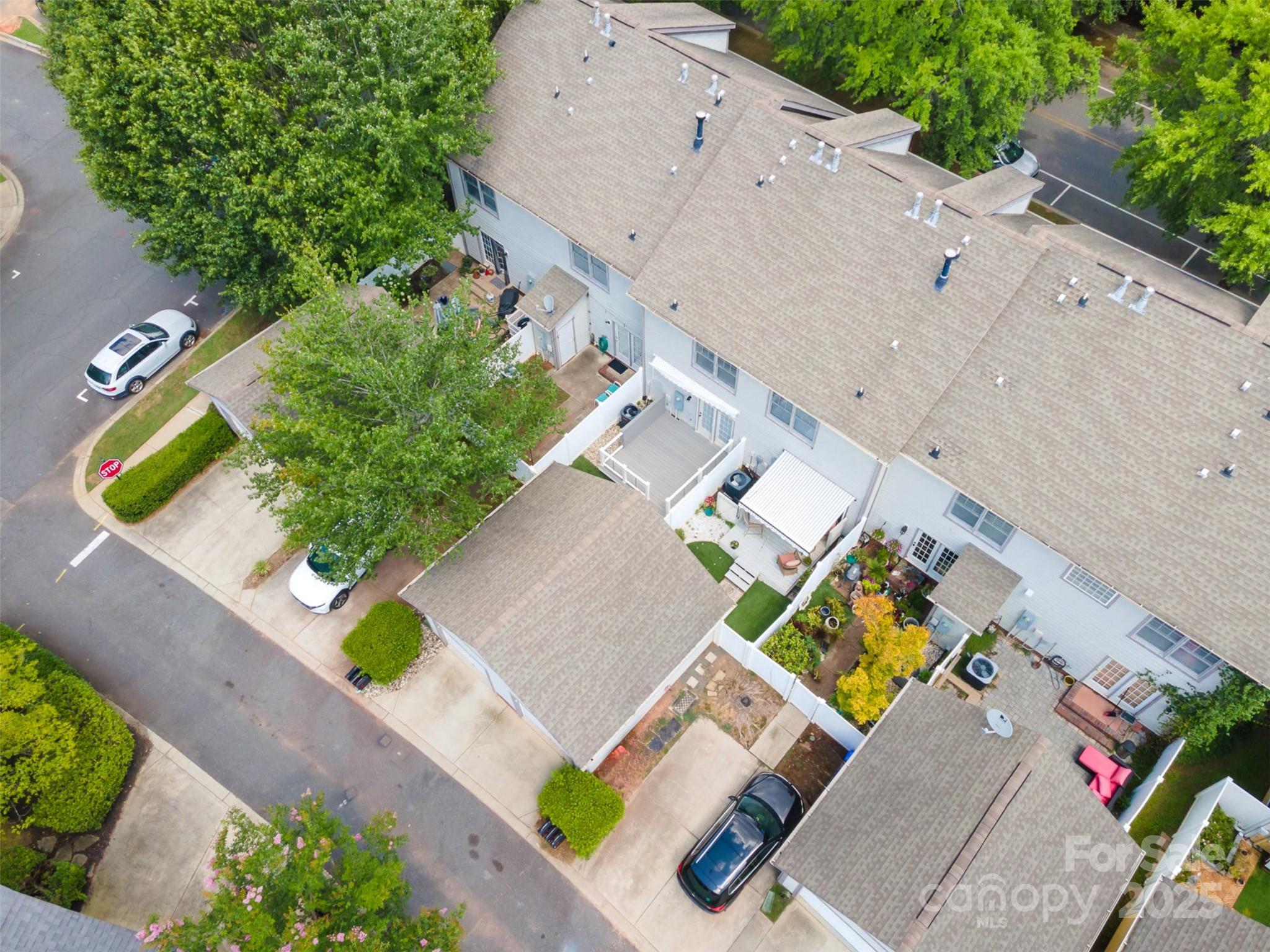 1135 Market Street Fort Mill, SC 29708 - Photo 32 of 36 an aerial view of a house with a yard