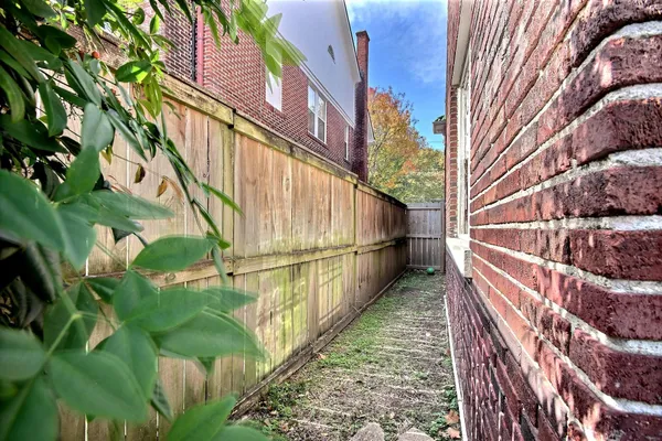 a view of a building with a outdoor space