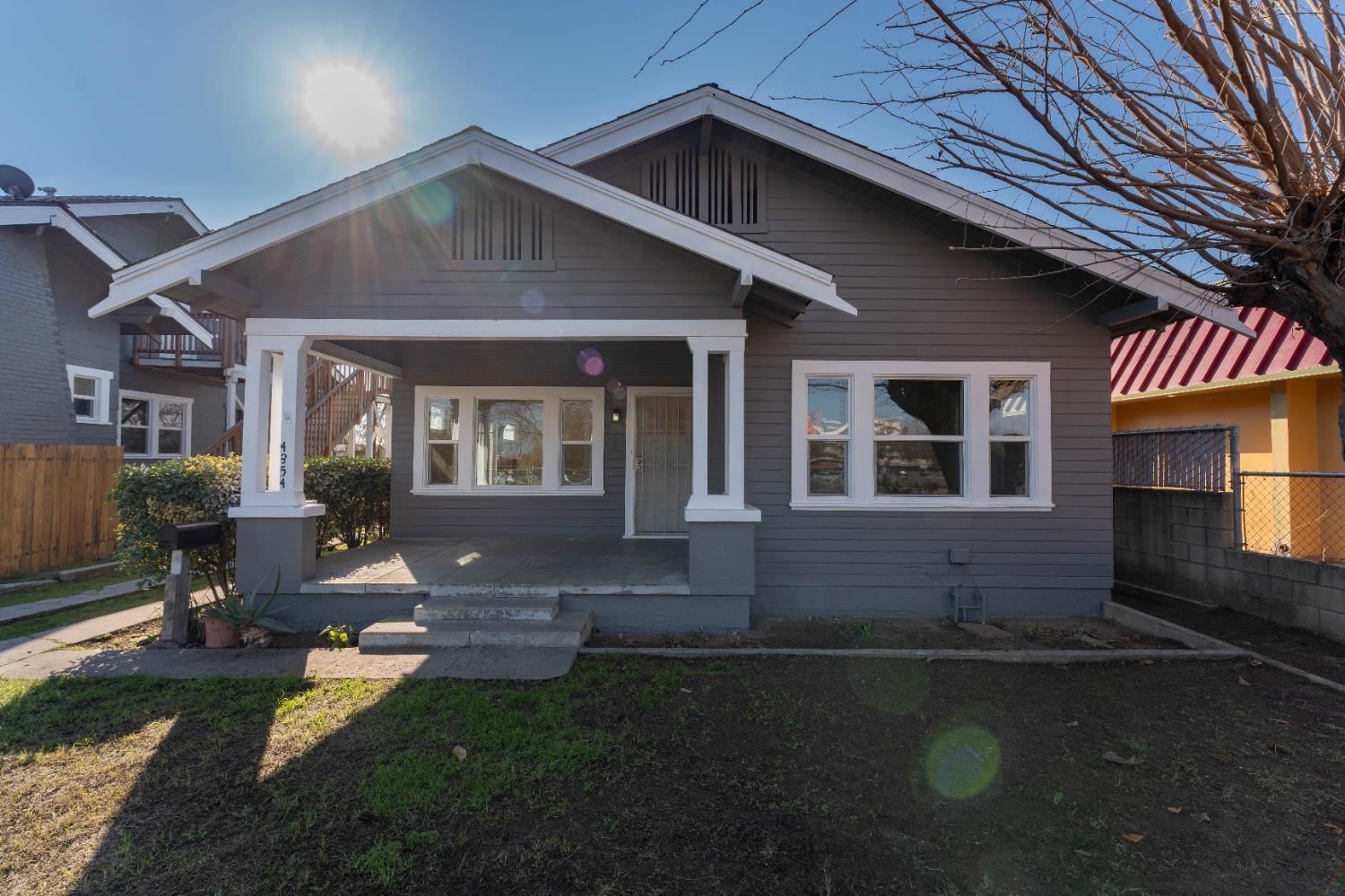4354 East Kings Canyon Road Fresno, CA 93702 - Photo 50 of 70 a front view of a house with garden