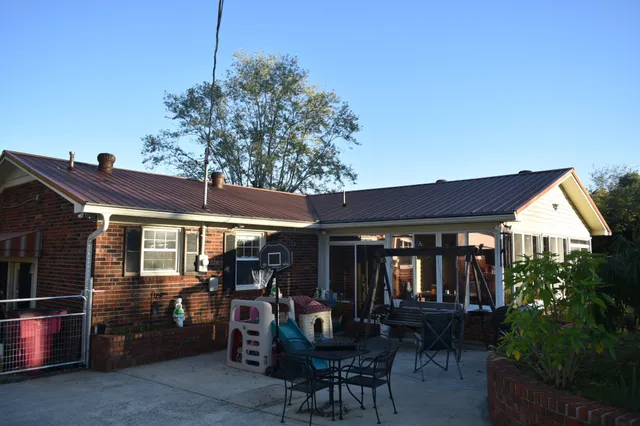 a view of outdoor space and patio