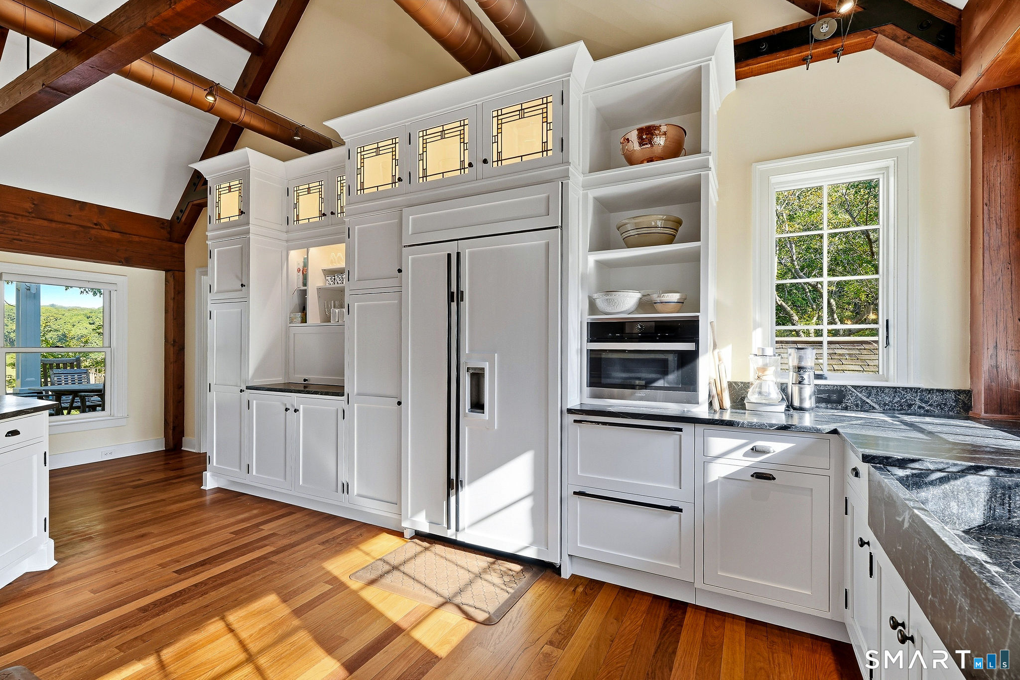 484 Joshuatown Road Lyme, CT 06371 - Photo 8 of 40 Soapstone surfaces, top end appliances and fixtures throughout