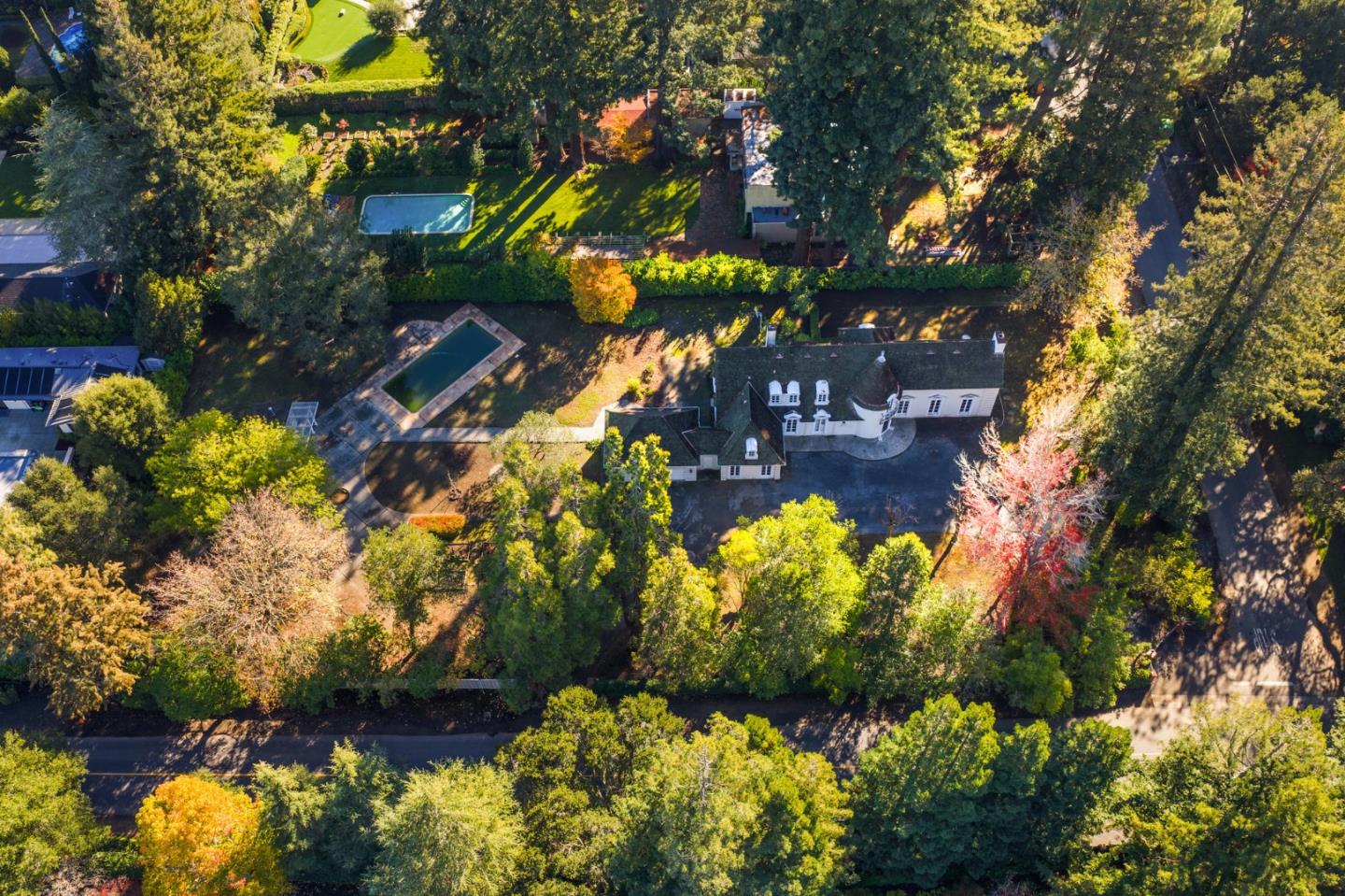 123 Stockbridge Avenue Atherton, CA 94027 - Photo 15 of 22 a view of a garden with flowers