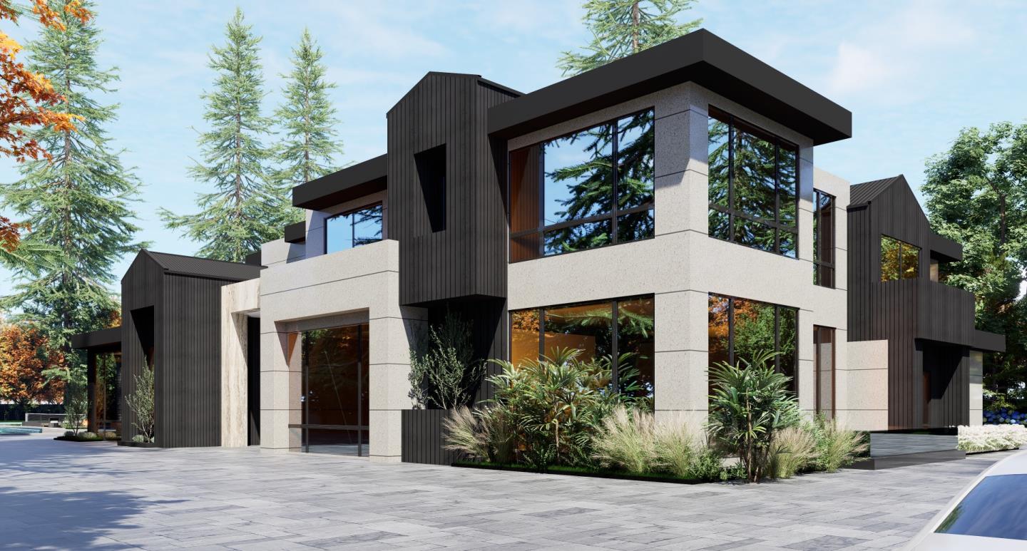 123 Stockbridge Avenue Atherton, CA 94027 - Photo 3 of 22 a front view of a house with garden